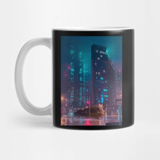 Neon Downpour Mug